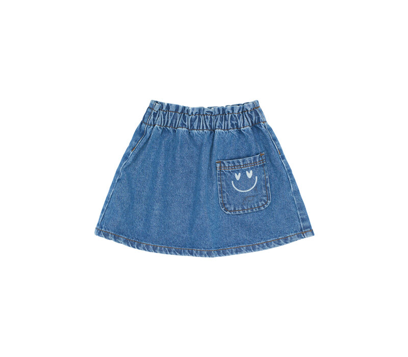 The New TNSTPida Denim Skirt Medium Blue Denim
