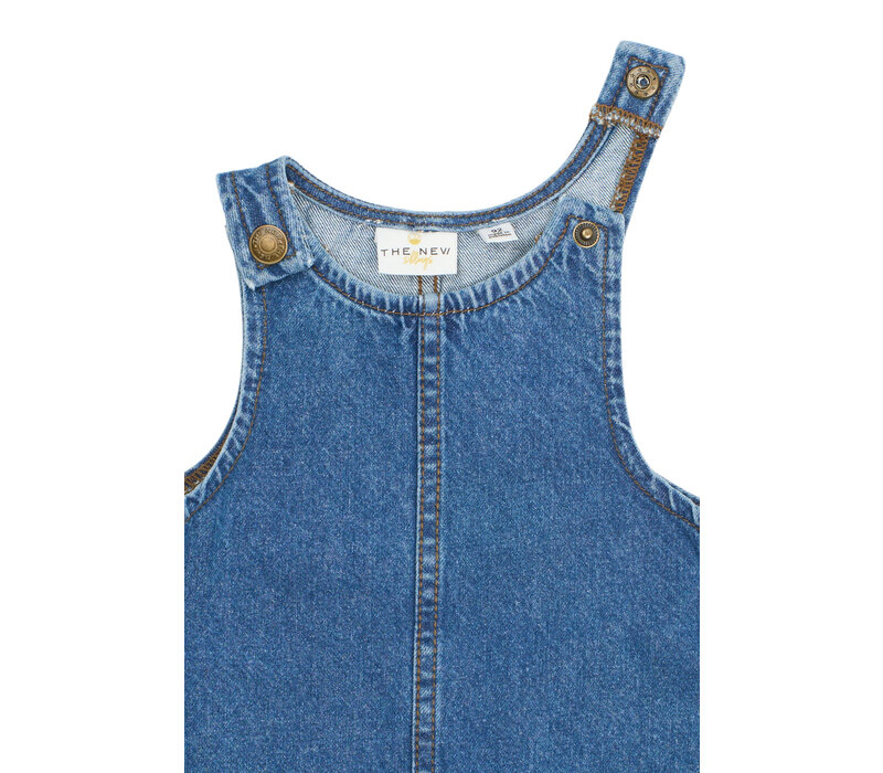 The New TNSTPida S_L Denim Dress Medium Blue Denim