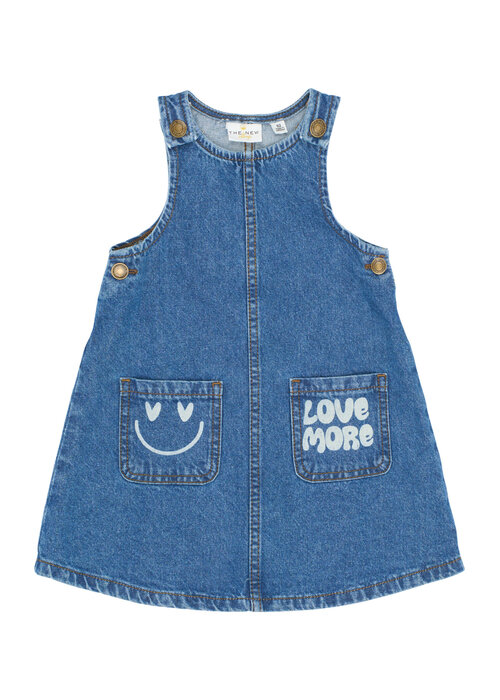 The New The New TNSTPida S_L Denim Dress Medium Blue Denim