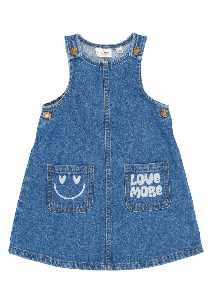 The New TNSTPida S_L Denim Dress Medium Blue Denim