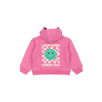 The New TNSTPinkie OS Hoddie Ibis Rose
