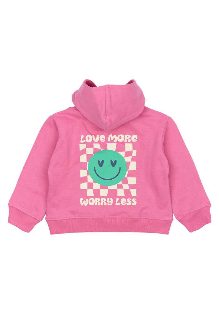The New TNSTPinkie OS Hoddie Ibis Rose