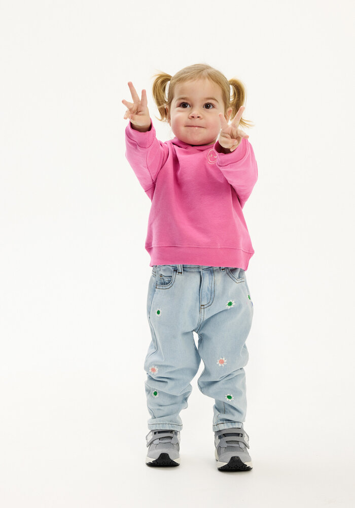 The New TNSTPinkie OS Hoddie Ibis Rose