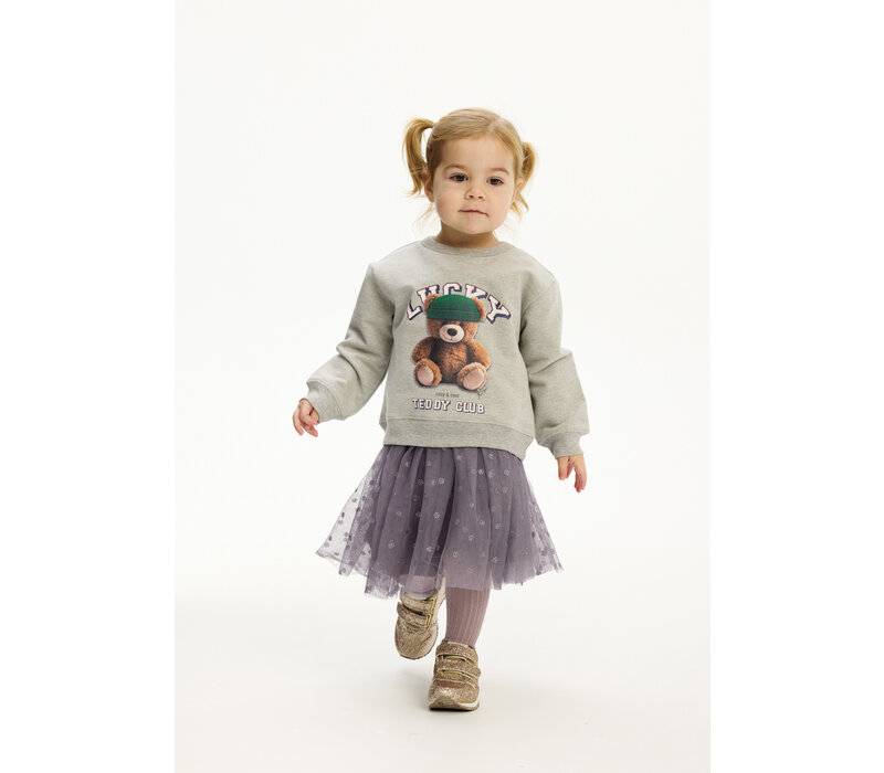 The New TNSTPippin OS Sweatshirt Light Grey Melange