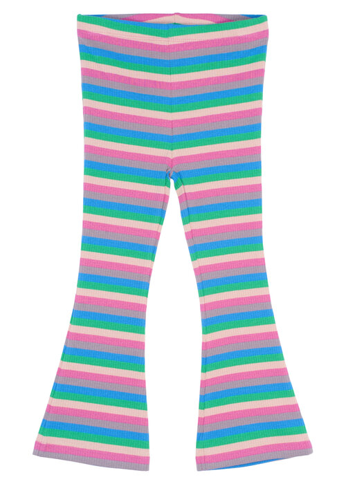 The New The New TNSTPolly Flared Rib Pants Multi Striped