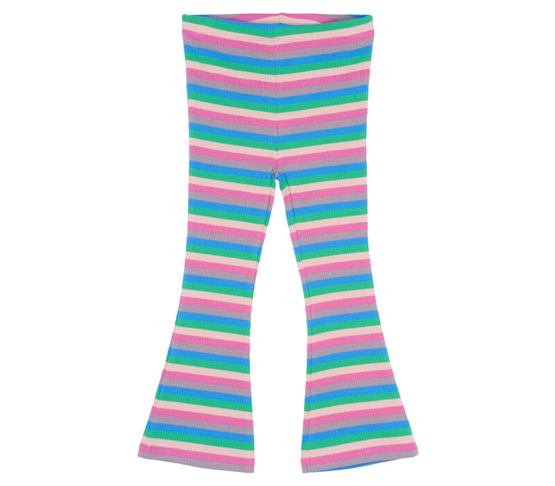 The New TNSTPolly Flared Rib Pants Multi Striped