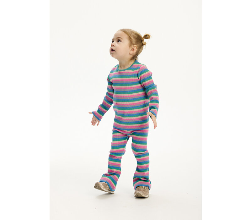 The New TNSTPolly L_S Rib Tee Multi Striped