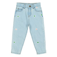 The New TNSTPortia Carrot Jeans Light Blue Denim EMB
