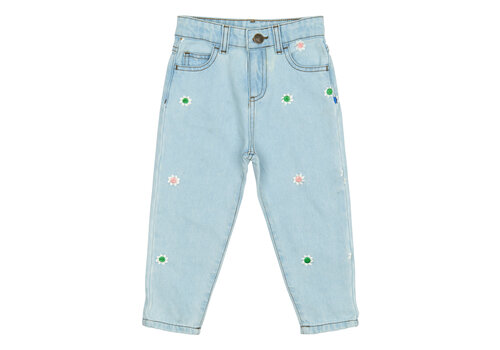 The New The New TNSTPortia Carrot Jeans Light Blue Denim EMB The New The New TNSTPortia Carrot Jeans Light Blue Denim EMB