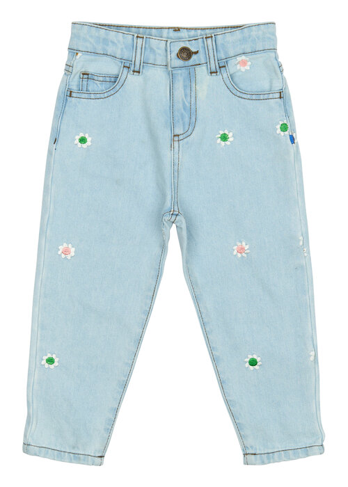 The New The New TNSTPortia Carrot Jeans Light Blue Denim EMB