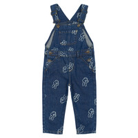 The New TNSTProsper Dungarees Medium Blue Denim AOP