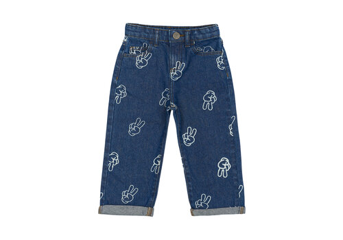 The New The New TNSTProsper Wide Jeans Medium Blue Denim AOP The New The New TNSTProsper Wide Jeans Medium Blue Denim AOP