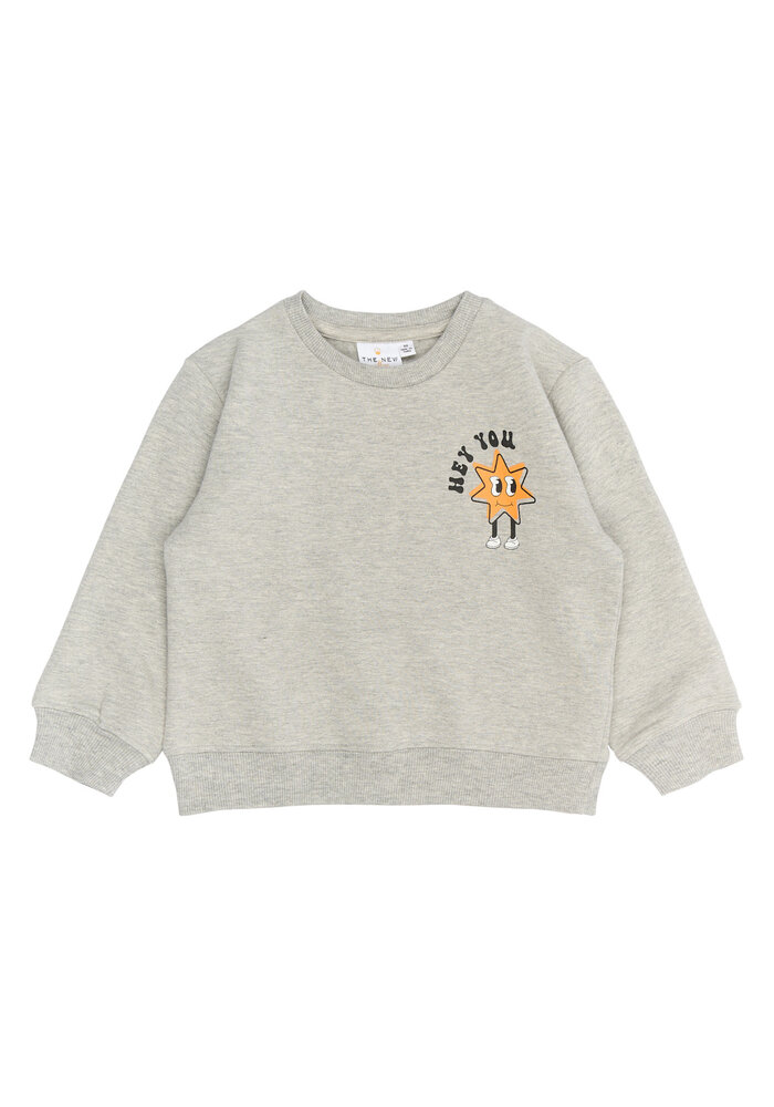 The New TNSTRandall OS Sweatshirt Light Grey Melange
