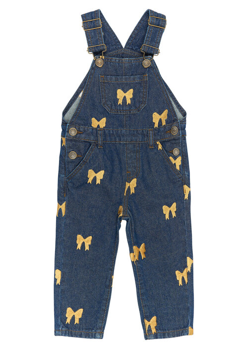 The New The New TNSTRaya Denim Dungarees Medium Blue Denim AOP