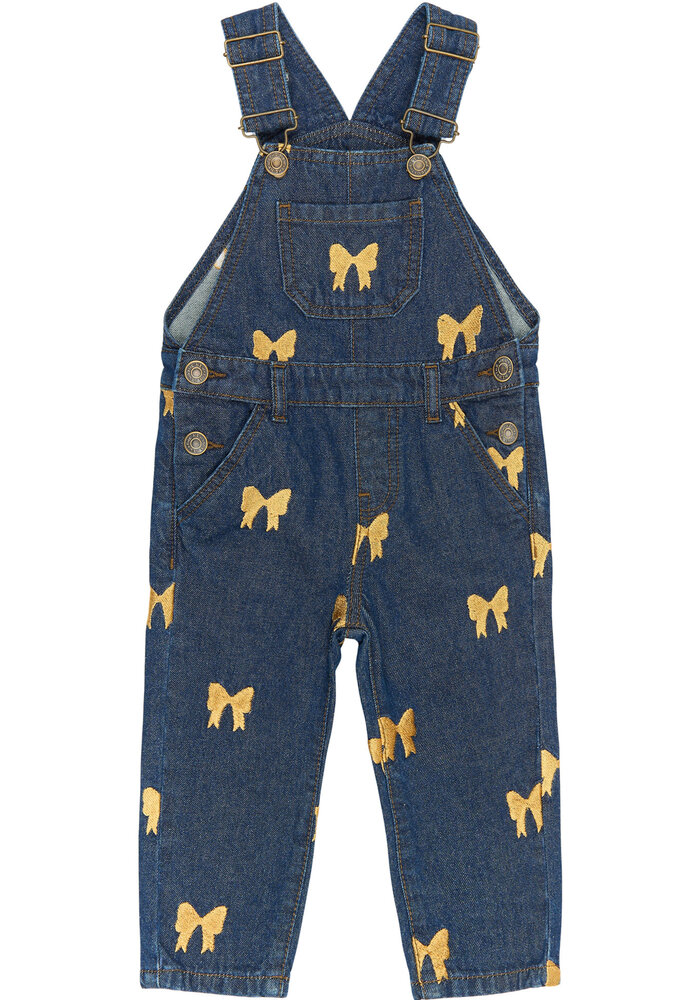 The New TNSTRaya Denim Dungarees Medium Blue Denim AOP