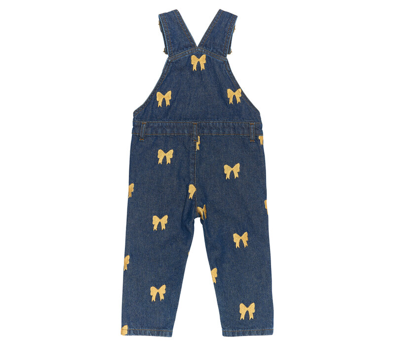 The New TNSTRaya Denim Dungarees Medium Blue Denim AOP