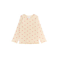 The New TNSTRhea L_S Rib Tee Whitecap Gray AOP