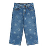 The New The New TNSTRipley Wide Jeans Medium Blue Denim AOP