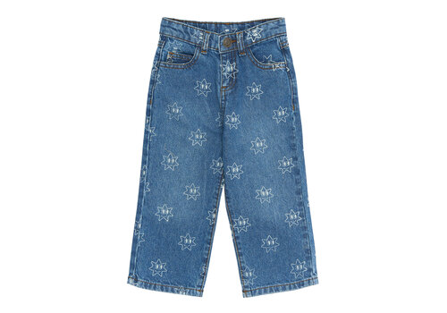 The New The New TNSTRipley Wide Jeans Medium Blue Denim AOP The New The New TNSTRipley Wide Jeans Medium Blue Denim AOP