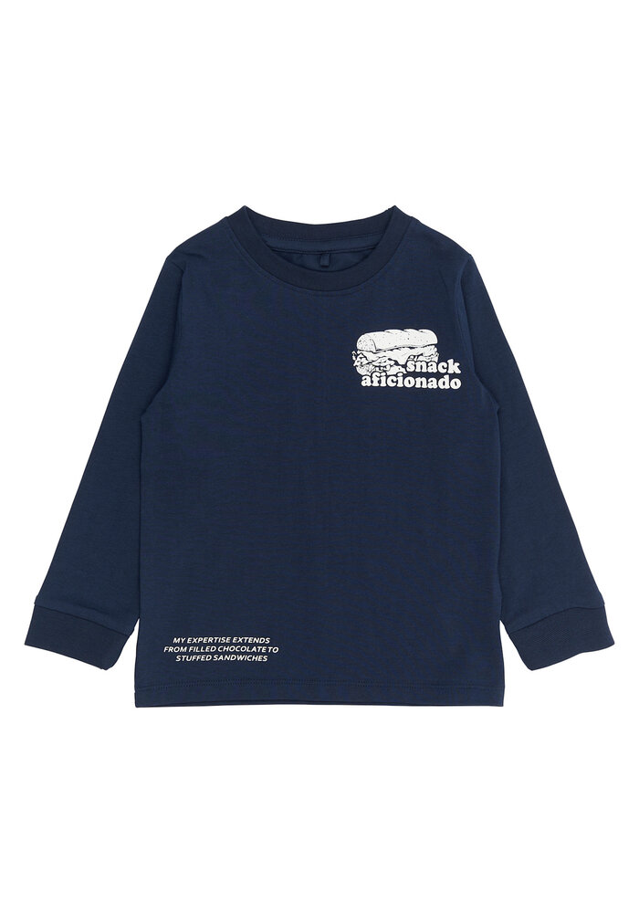 The New TNSTRohan L_S Tee Navy Blazer