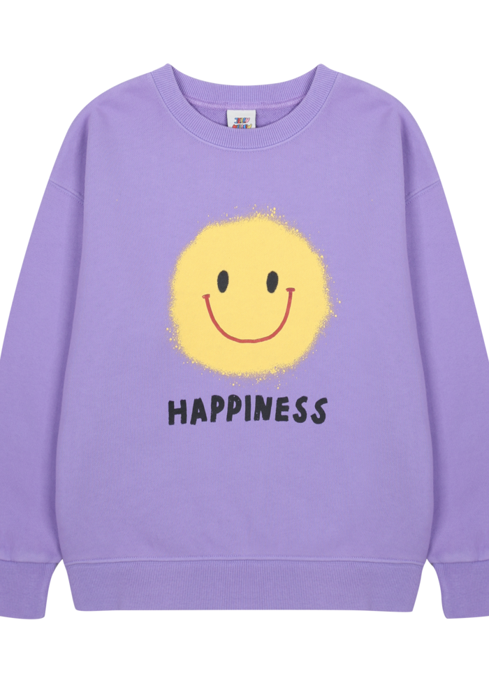 Jelly Mallow Happiness Sweatshirt PURPLE