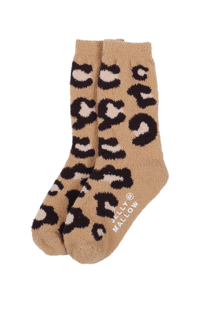 Jelly Mallow  Leopard Tarry Socks Set MULTY