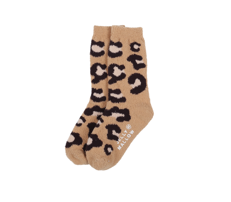 Jelly Mallow  Leopard Tarry Socks Set MULTY
