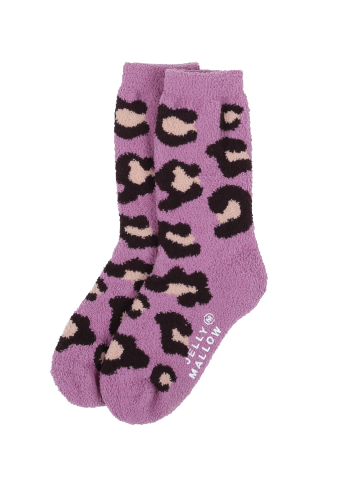 Jelly Mallow  Leopard Tarry Socks Set MULTY