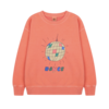 Jelly Mallow Jelly Mallow Disco Ball Pigment Sweatshirt PEACH PINK