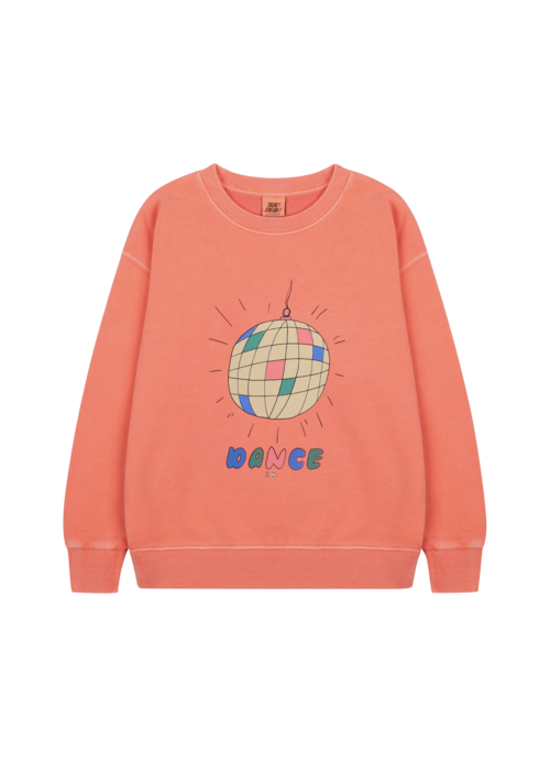 Jelly Mallow Jelly Mallow Disco Ball Pigment Sweatshirt PEACH PINK