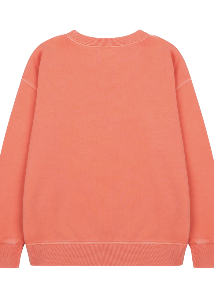 Jelly Mallow Disco Ball Pigment Sweatshirt PEACH PINK