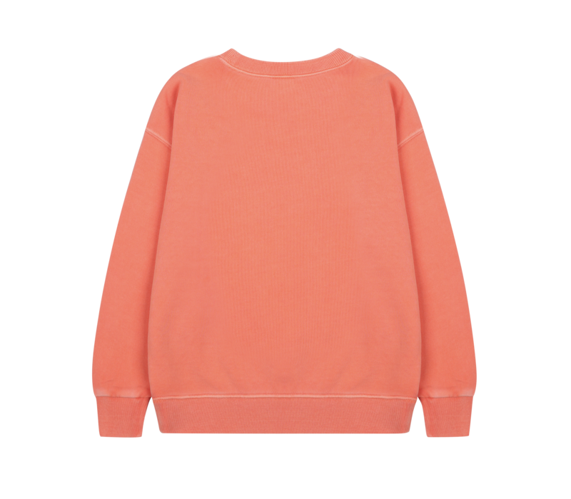 Jelly Mallow Disco Ball Pigment Sweatshirt PEACH PINK