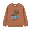 Jelly Mallow Jelly Mallow Disco Ball Sweatshirt BROWN