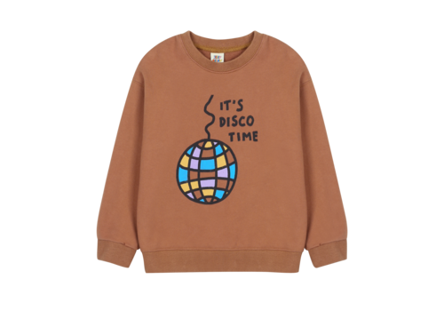 Jelly Mallow Jelly Mallow Disco Ball Sweatshirt BROWN