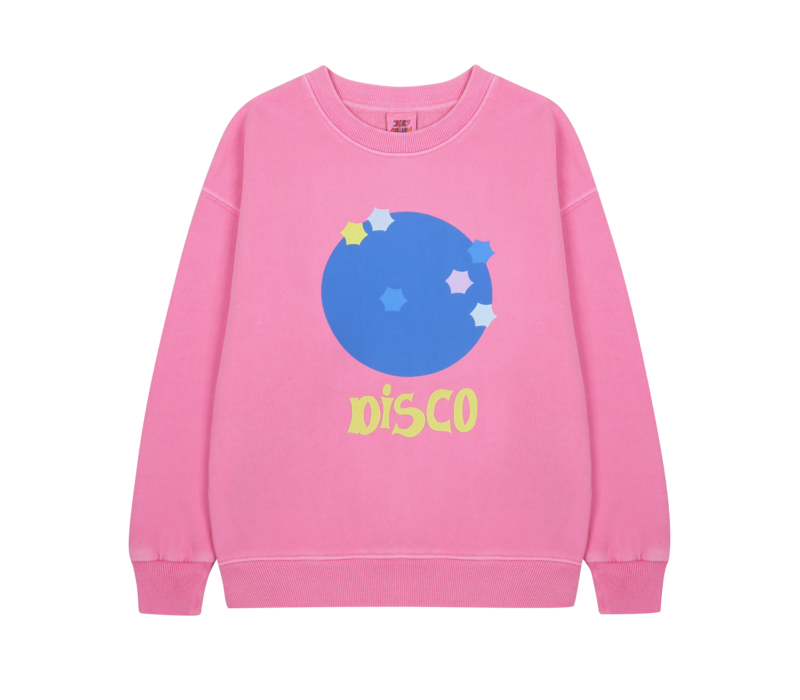 Jelly Mallow Disco Star Sweatshirt PINK