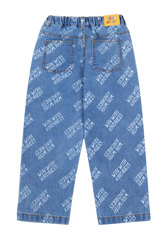 Jelly Mallow Kindness Denim Pants BLUE