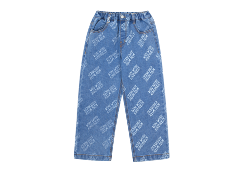 Jelly Mallow Jelly Mallow Kindness Denim Pants BLUE