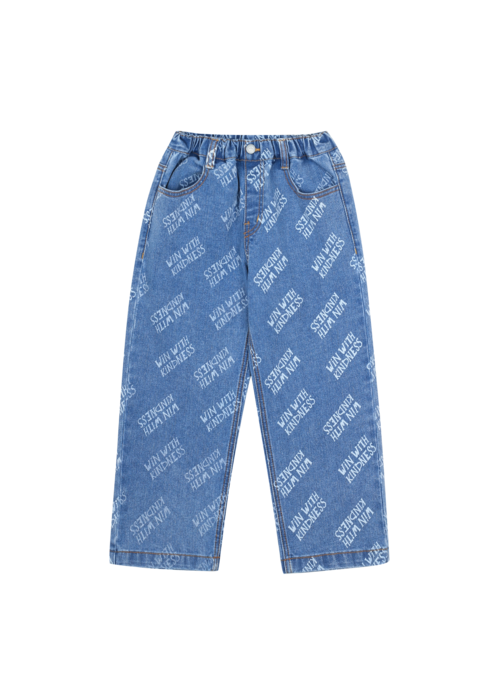 Jelly Mallow Jelly Mallow Kindness Denim Pants BLUE
