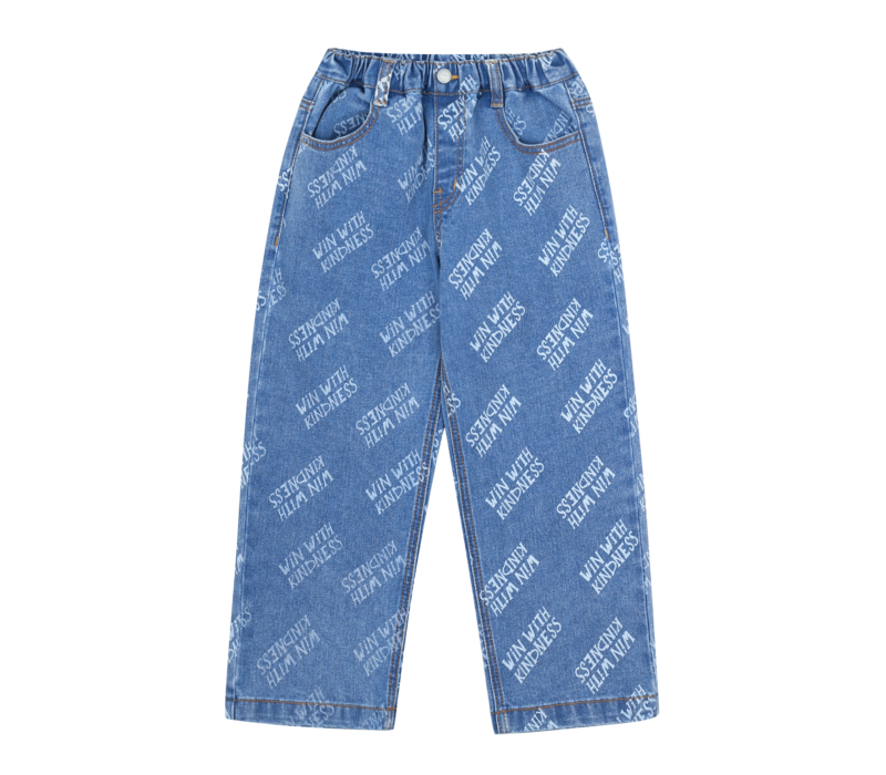 Jelly Mallow Kindness Denim Pants BLUE