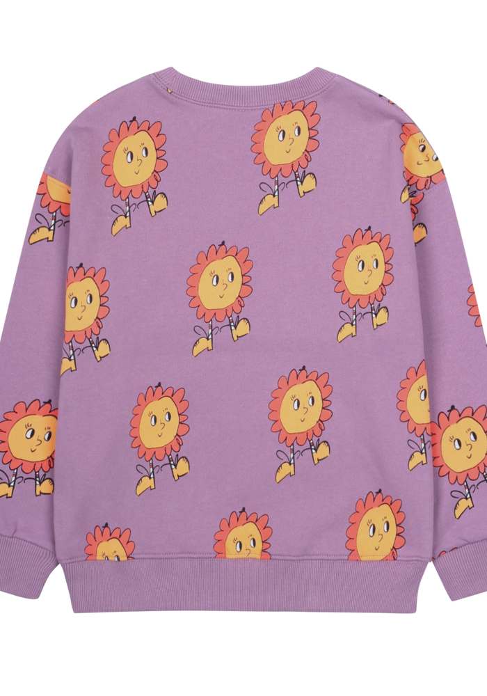 Jelly Mallow Sunflower Sweatshirt PURPLE