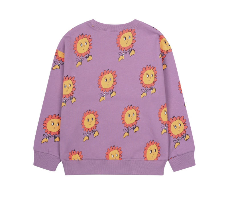 Jelly Mallow Sunflower Sweatshirt PURPLE