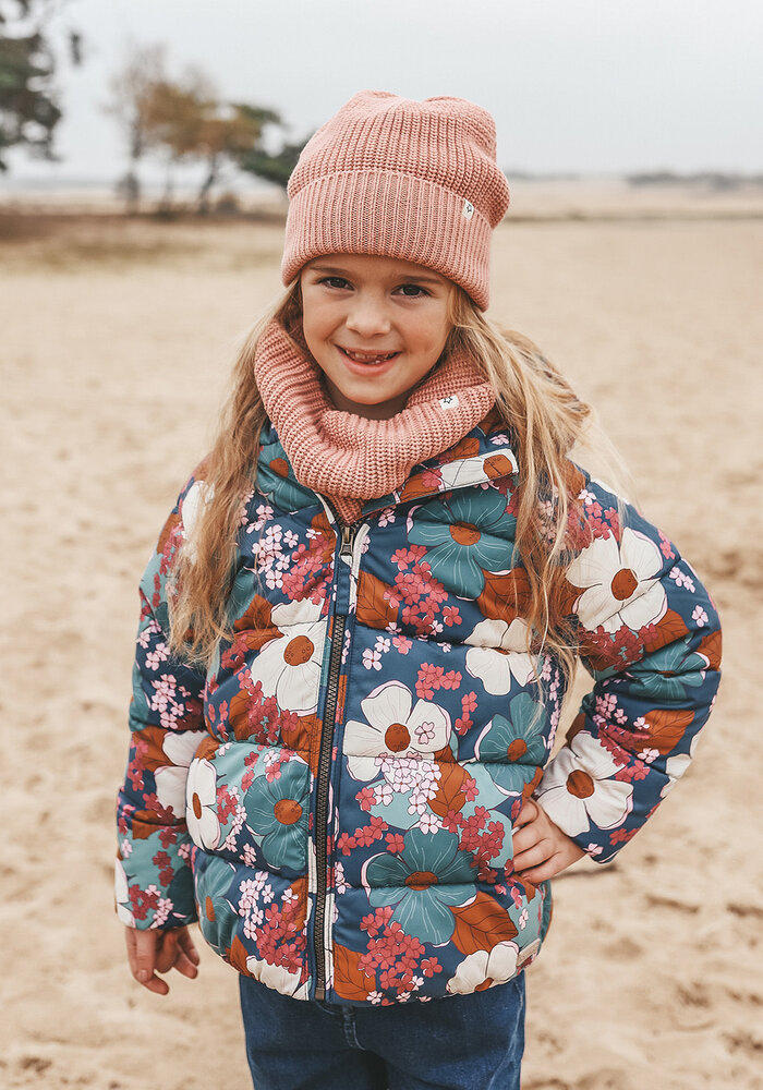 Your Wishes Florid Flare | Puffer Coat Insignia Blue