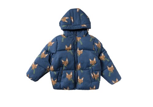 Your Wishes Your Wishes Fox | Puffer Coat Blue Wing Tale