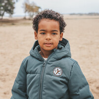 Your Wishes Solid | Puffer Coat Teal