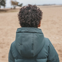 Your Wishes Solid | Puffer Coat Teal