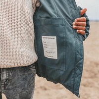 Your Wishes Solid | Puffer Coat Teal