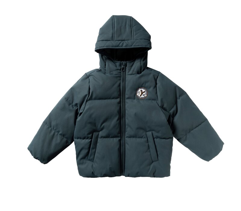 Your Wishes Solid | Puffer Coat Teal