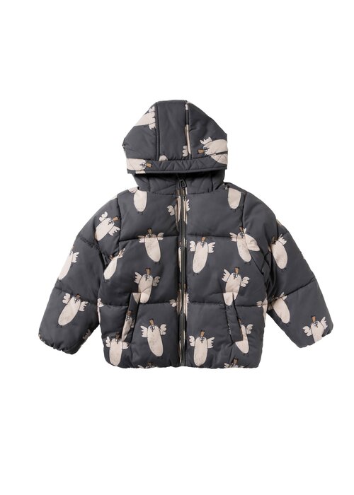 Your Wishes Your Wishes Chicken | Puffer Coat Raven