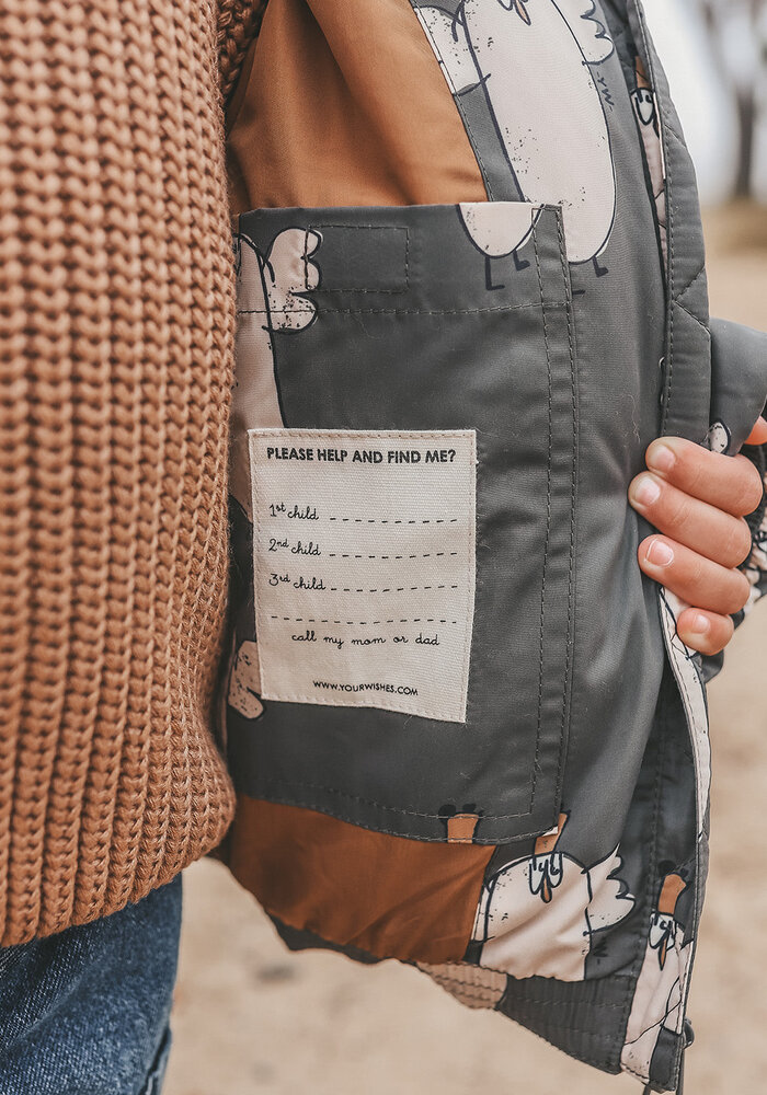 Your Wishes Chicken | Puffer Coat Raven