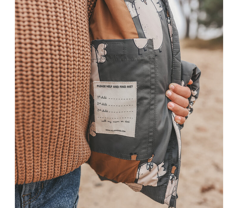 Your Wishes Chicken | Puffer Coat Raven